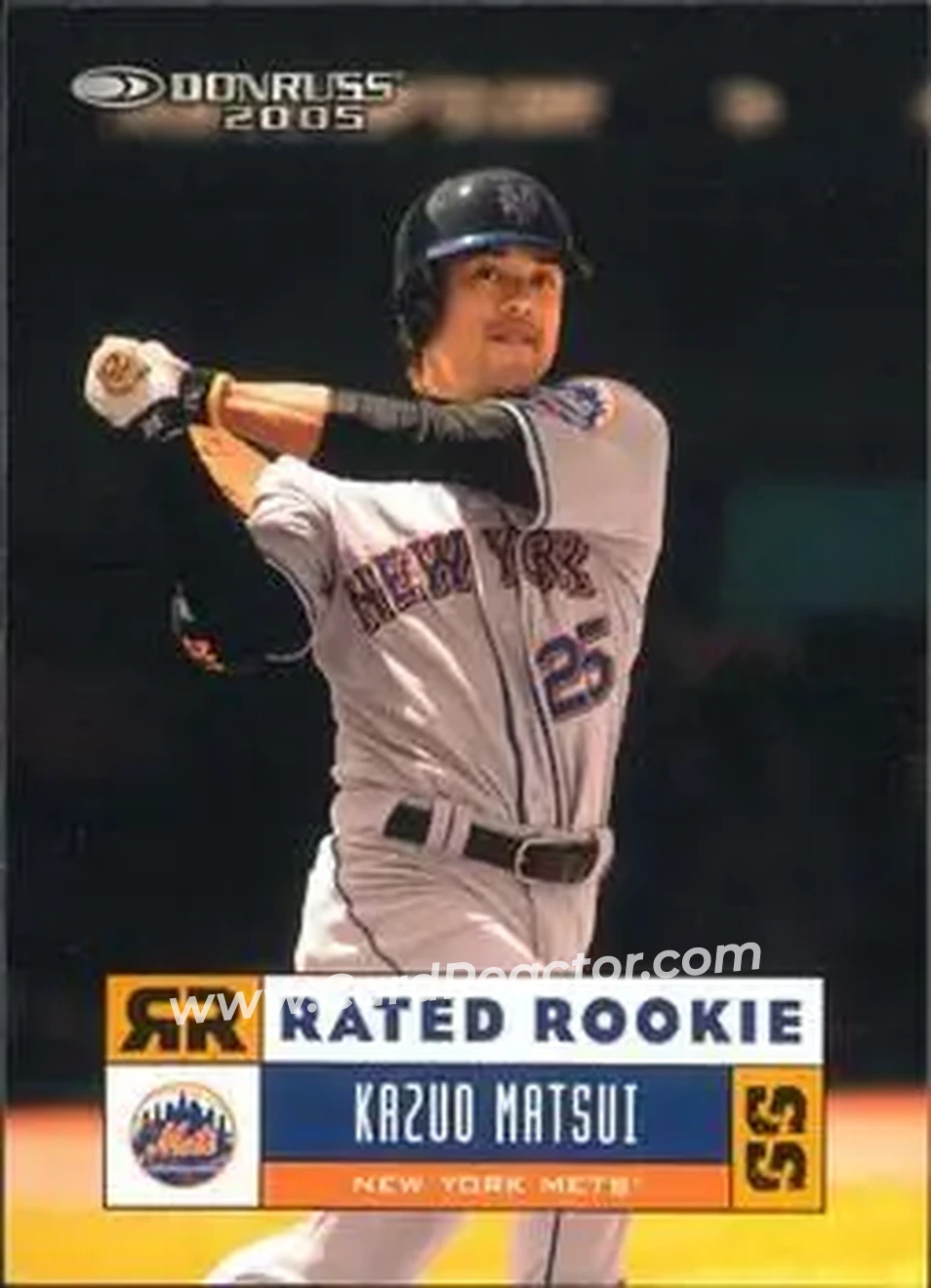 2005 Donruss #26 - Kazuo Matsui - New York Mets - Front