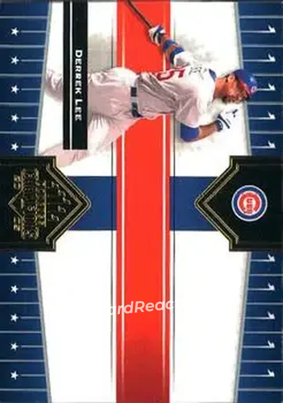 2005 Donruss Champions #8 - Derrek Lee - Chicago Cubs - Front 2005 Donruss Champions #8 - Derrek Lee - Chicago Cubs - Front