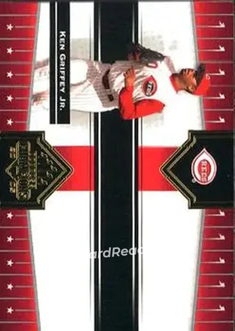 2005 Donruss Champions #13 - Ken Griffey Jr. - Cincinnati Reds - Front 2005 Donruss Champions #13 - Ken Griffey Jr. - Cincinnati Reds - Front