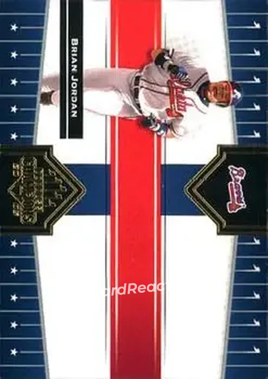 2005 Donruss Champions #22 - Brian Jordan - Atlanta Braves - Front 2005 Donruss Champions #22 - Brian Jordan - Atlanta Braves - Front