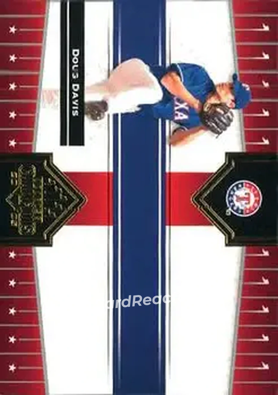 2005 Donruss Champions #24 - Doug Davis - Texas Rangers - Front 2005 Donruss Champions #24 - Doug Davis - Texas Rangers - Front