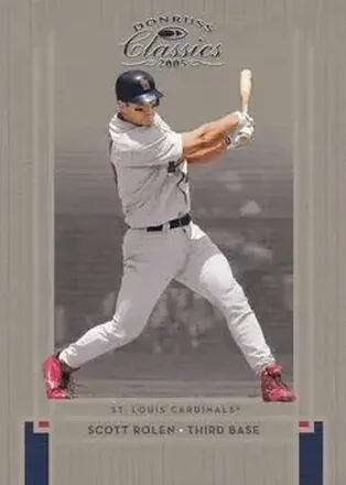 2005 Donruss Classics #1 - Scott Rolen - St. Louis Cardinals