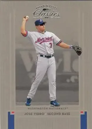 2005 Donruss Classics #3 - Jose Vidro - Washington Nationals