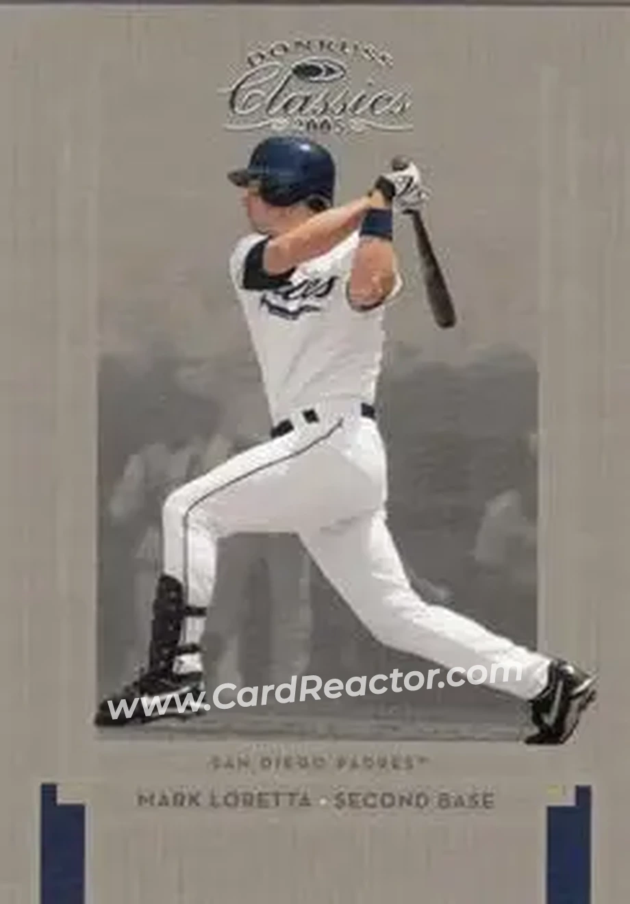 2005 Donruss Classics #8 - Mark Loretta - San Diego Padres - Front