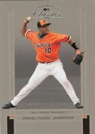 2005 Donruss Classics #10 - Miguel Tejada - Baltimore Orioles