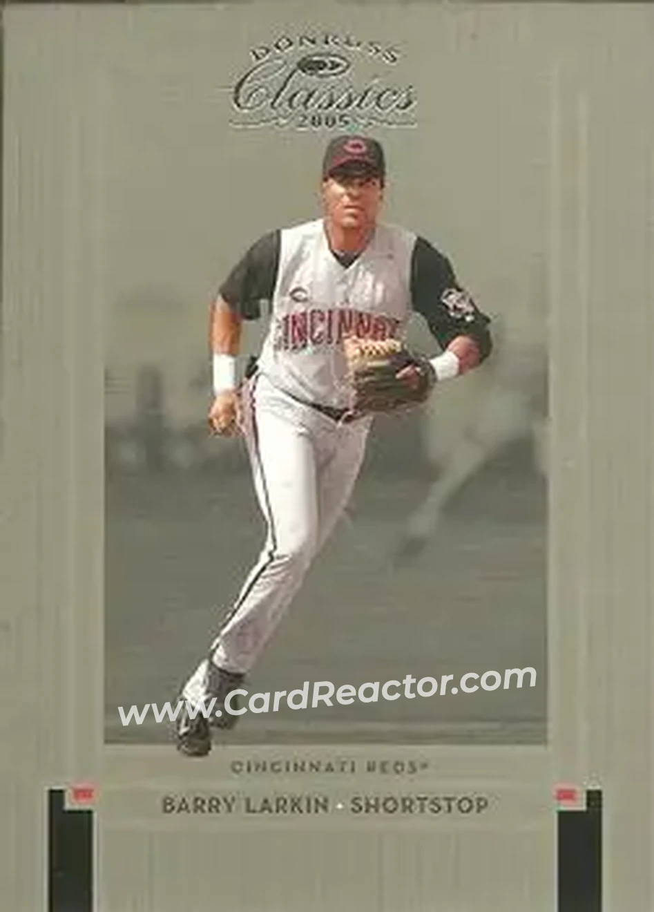 2005 Donruss Classics #11 - Barry Larkin - Cincinnati Reds - Front
