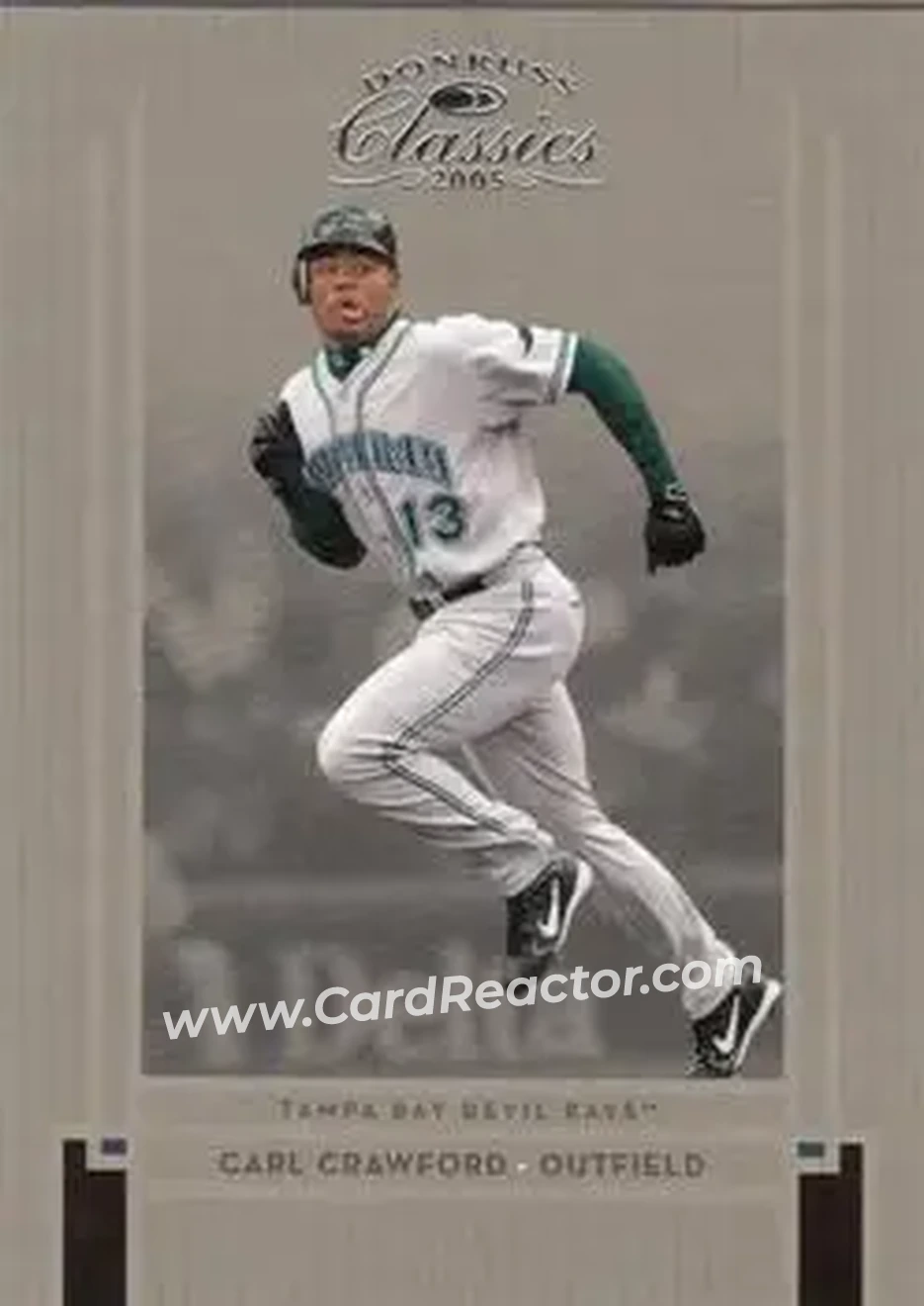 2005 Donruss Classics #13 - Carl Crawford - Tampa Bay Devil Rays - Front