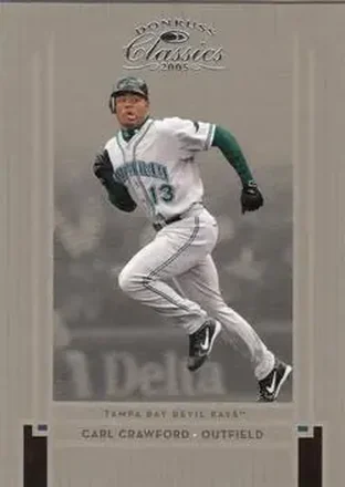2005 Donruss Classics #13 - Carl Crawford - Tampa Bay Devil Rays