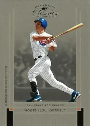 2005 Donruss Classics #18 - Moises Alou - San Francisco Giants