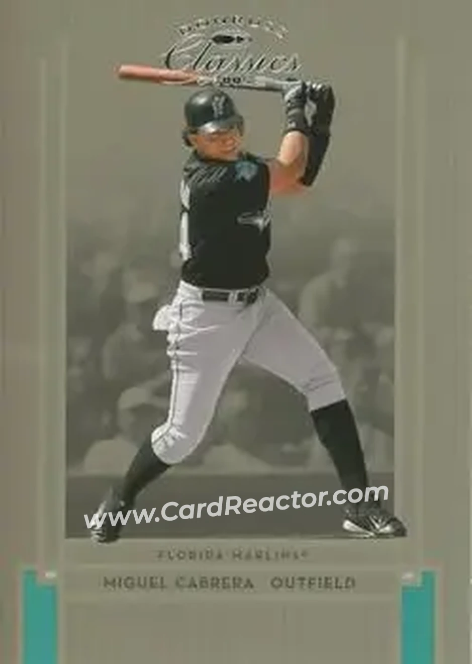 2005 Donruss Classics #24 - Miguel Cabrera - Florida Marlins - Front 2005 Donruss Classics #24 - Miguel Cabrera - Florida Marlins - Front