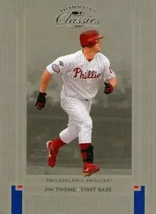 2005 Donruss Classics #25 Jim Thome