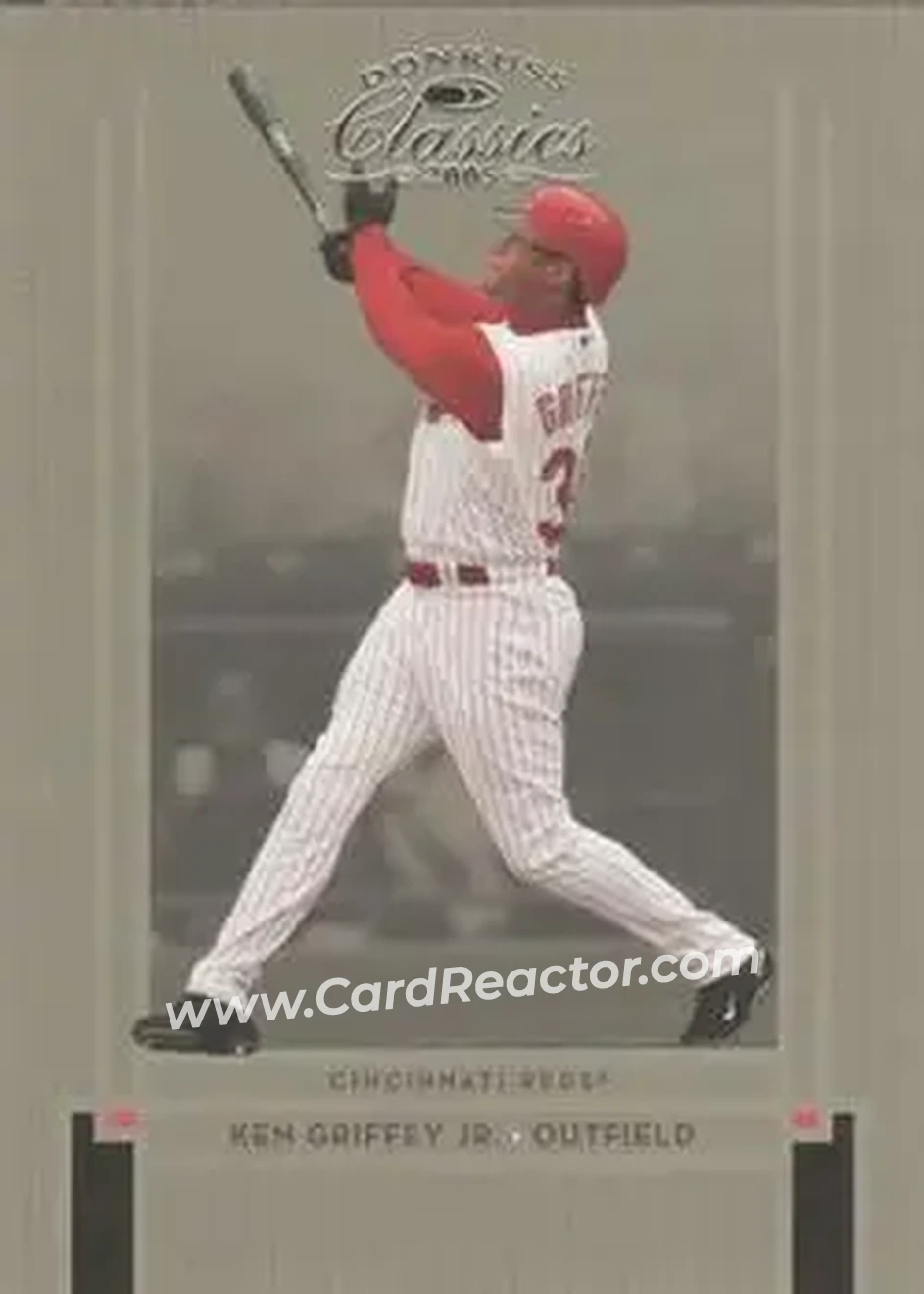 2005 Donruss Classics #30 - Ken Griffey Jr. - Cincinnati Reds - Front