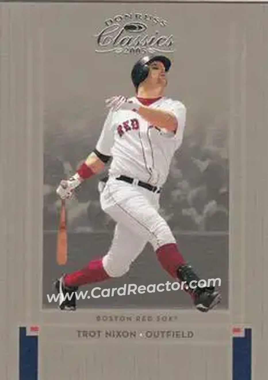 2005 Donruss Classics #7 - Trot Nixon - Boston Red Sox - Front 2005 Donruss Classics #7 - Trot Nixon - Boston Red Sox - Front