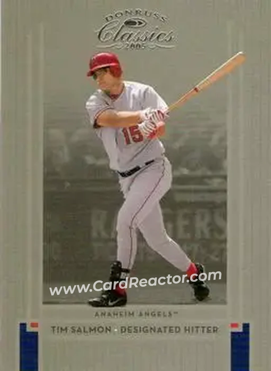 2005 Donruss Classics #22 - Tim Salmon - Anaheim Angels - Front
