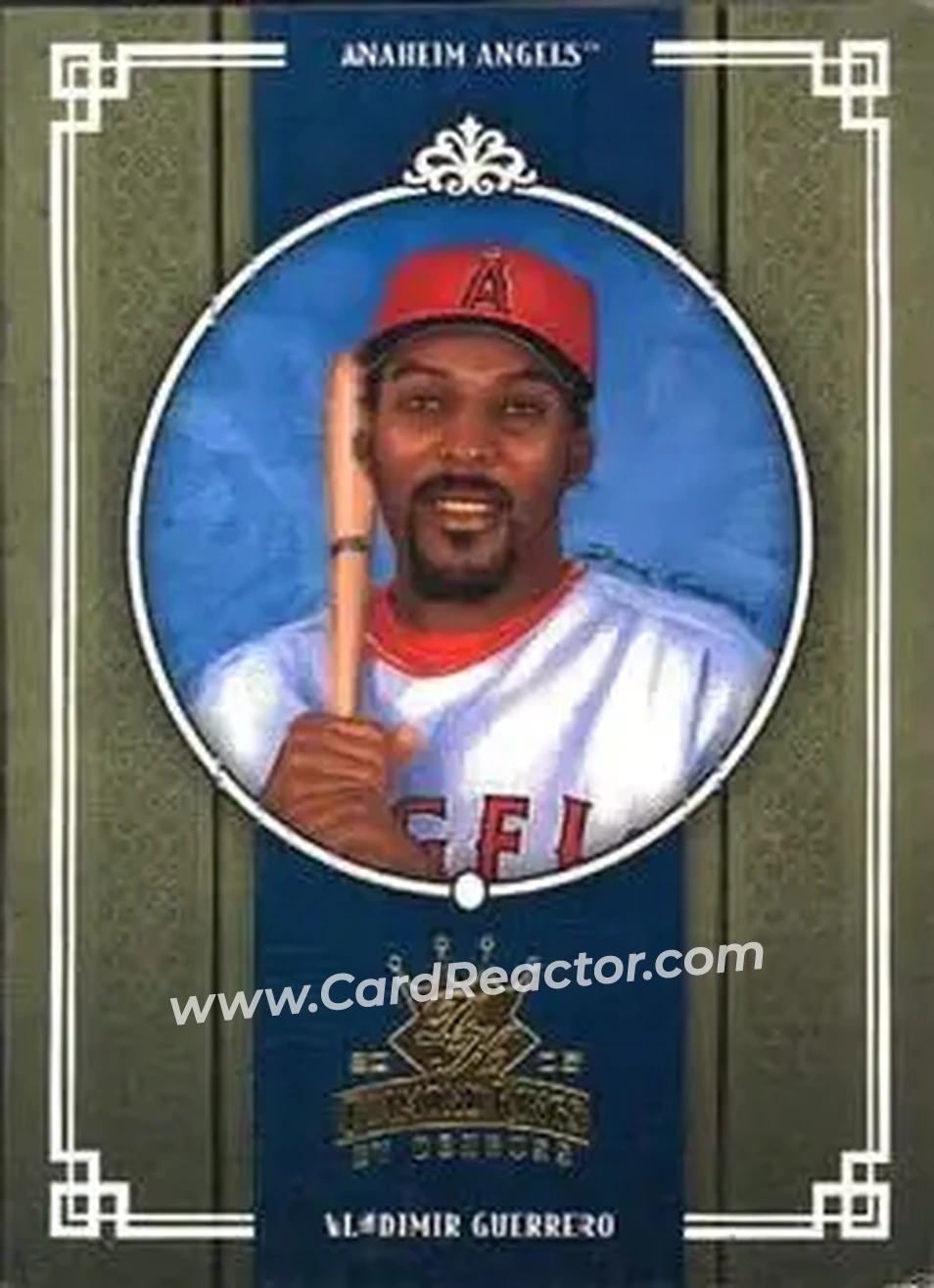 2005 Donruss Diamond Kings #2 - Vladimir Guerrero - Anaheim Angels - Front