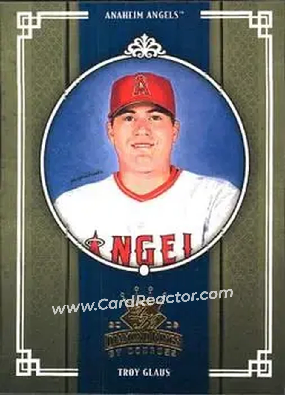 2005 Donruss Diamond Kings #4 - Troy Glaus - Anaheim Angels - Front 2005 Donruss Diamond Kings #4 - Troy Glaus - Anaheim Angels - Front