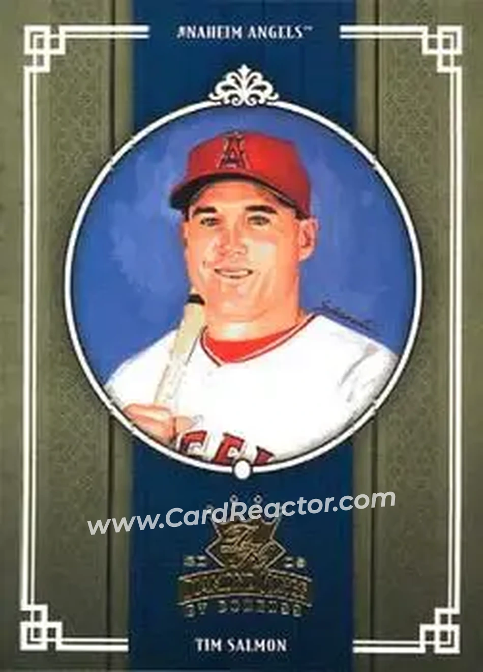 2005 Donruss Diamond Kings #5 - Tim Salmon - Anaheim Angels - Front 2005 Donruss Diamond Kings #5 - Tim Salmon - Anaheim Angels - Front