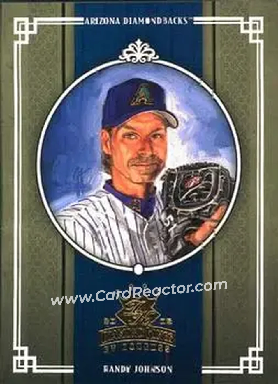 2005 Donruss Diamond Kings #11 - Randy Johnson - Arizona Diamondbacks - Front