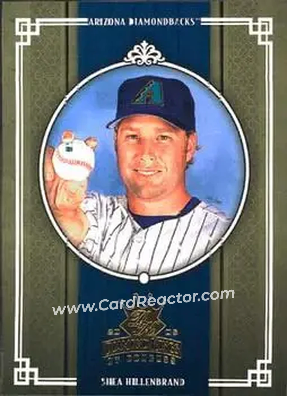2005 Donruss Diamond Kings #14 - Shea Hillenbrand - Arizona Diamondbacks - Front