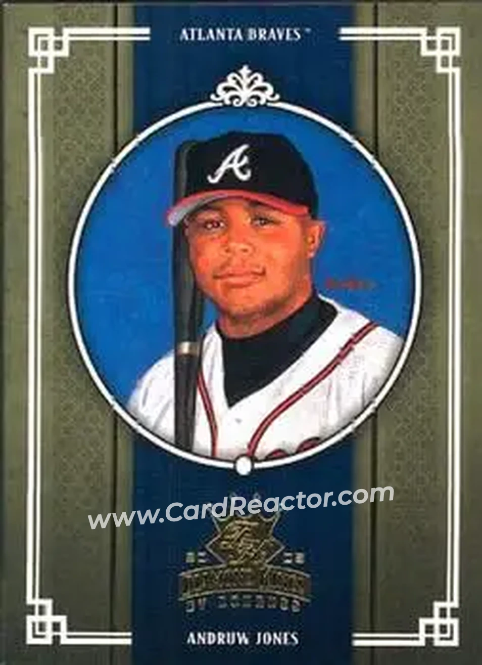 2005 Donruss Diamond Kings #19 - Andruw Jones - Atlanta Braves - Front