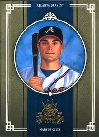 Marcus Giles · 2005 Donruss Diamond Kings #20