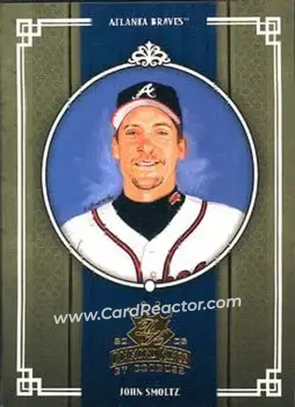 2005 Donruss Diamond Kings #21 - John Smoltz - Atlanta Braves - Front