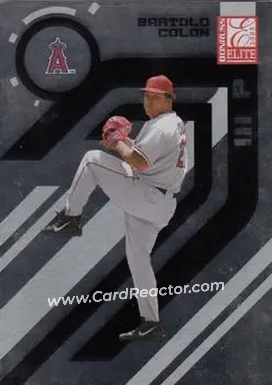 2005 Donruss Elite #1 - Bartolo Colon - Los Angeles Angels - Front