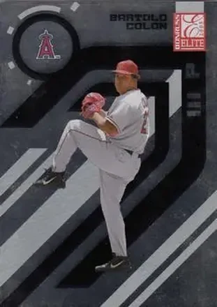 2005 Donruss Elite #1 - Bartolo Colon - Los Angeles Angels