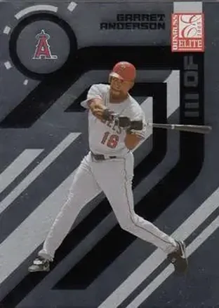 2005 Donruss Elite #5 - Garret Anderson - Los Angeles Angels