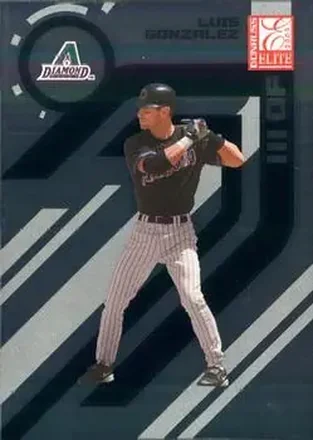 2005 Donruss Elite #8 - Luis Gonzalez - Arizona Diamondbacks