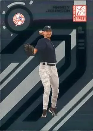 2005 Donruss Elite #9 - Randy Johnson - New York Yankees