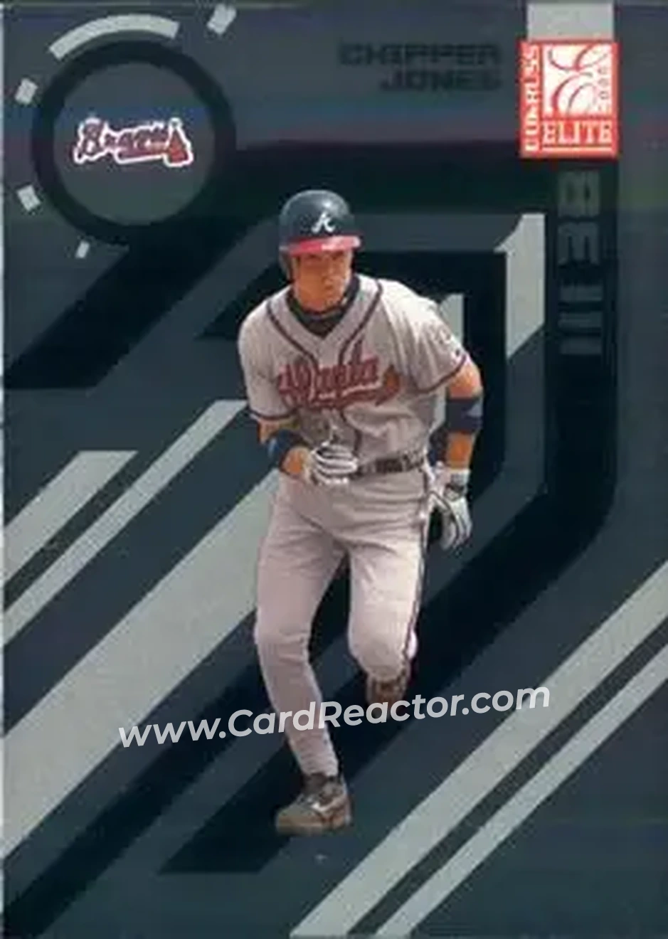 2005 Donruss Elite #12 - Chipper Jones - Atlanta Braves - Front