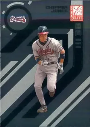 2005 Donruss Elite #12 - Chipper Jones - Atlanta Braves