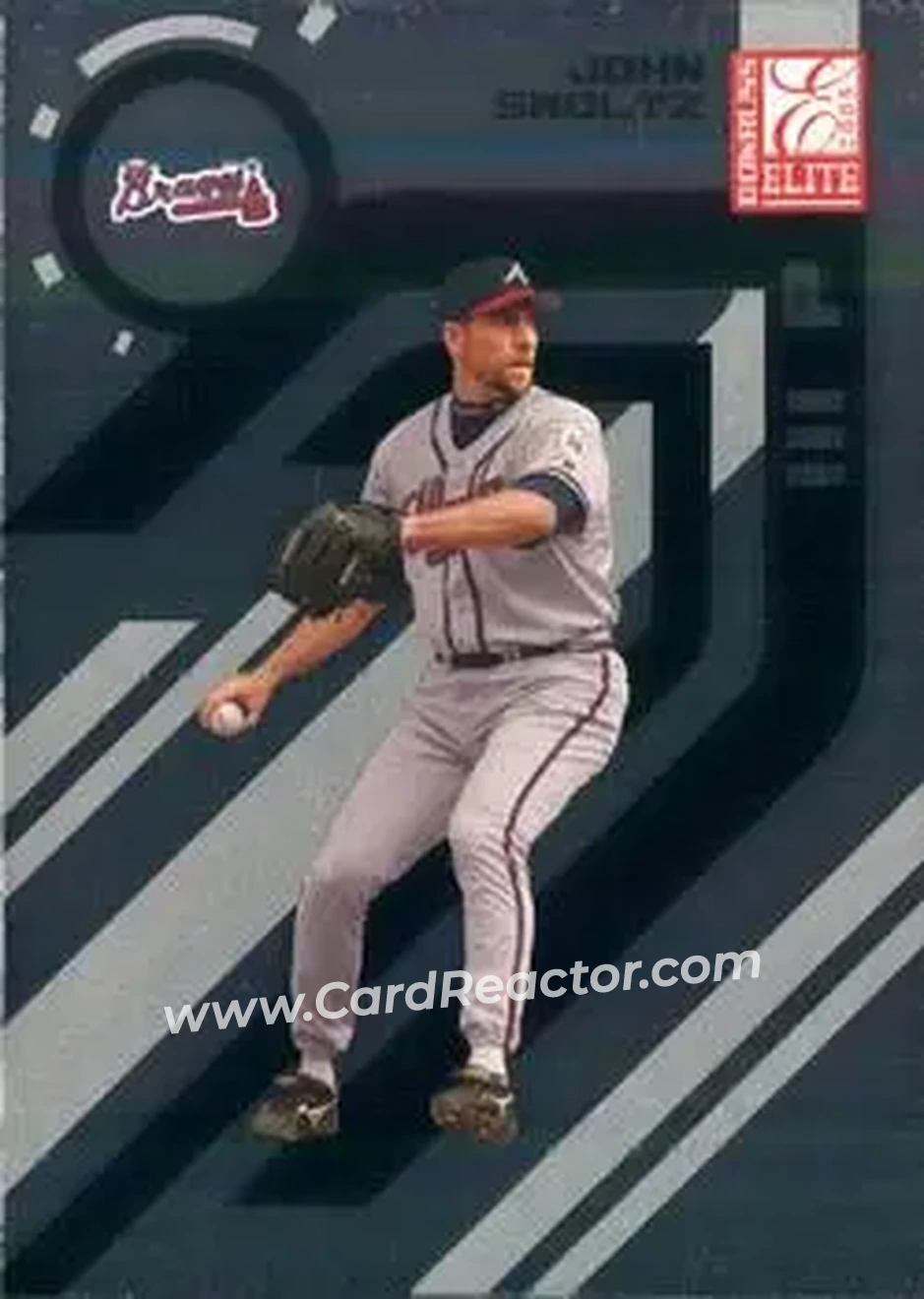 2005 Donruss Elite #14 - John Smoltz - Atlanta Braves - Front 2005 Donruss Elite #14 - John Smoltz - Atlanta Braves - Front