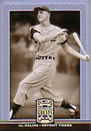 2005 Donruss Greats #1 - Al Kaline - Detroit Tigers