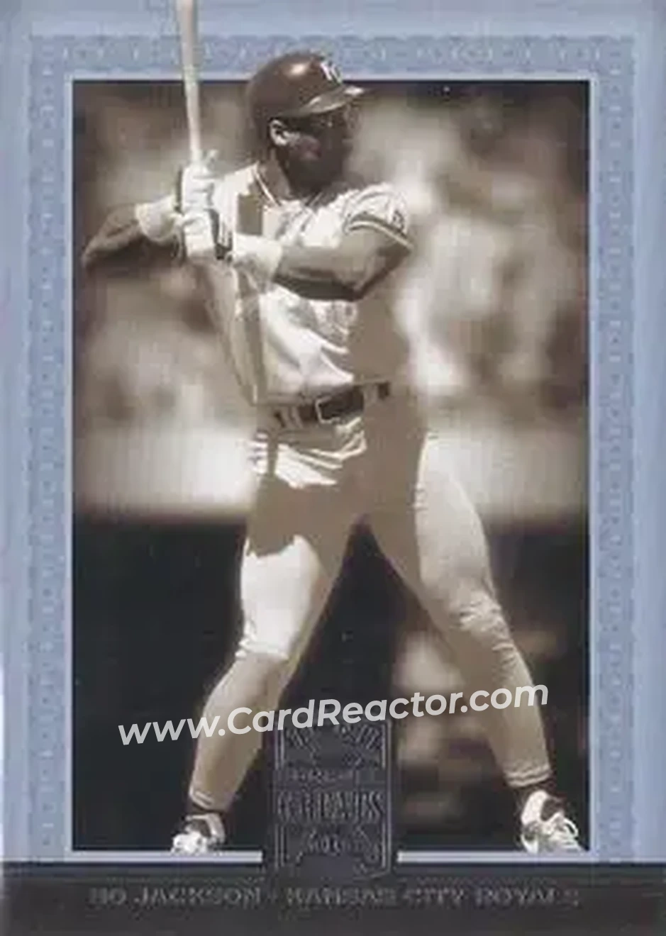 2005 Donruss Greats #7 - Bo Jackson - Kansas City Royals - Front
