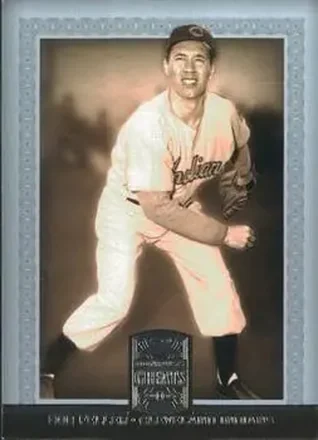 2005 Donruss Greats #8 - Bob Feller - Cleveland Indians