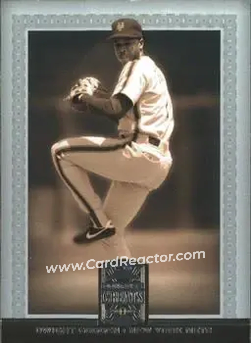 2005 Donruss Greats #23 - Dwight Gooden - New York Mets - Front 2005 Donruss Greats #23 - Dwight Gooden - New York Mets - Front