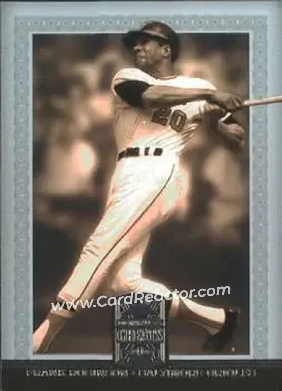 2005 Donruss Greats #26 - Frank Robinson - Baltimore Orioles - Front