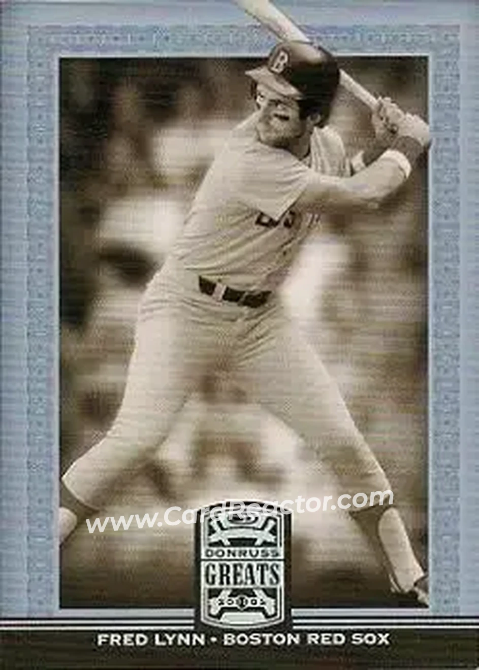 2005 Donruss Greats #27 - Fred Lynn - Boston Red Sox - Front