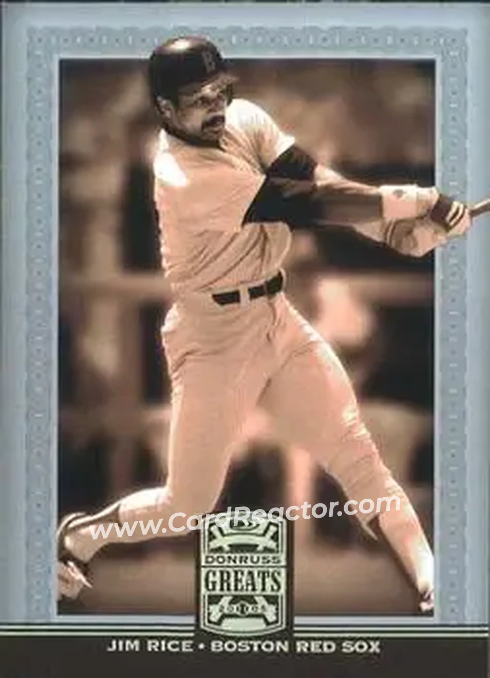 2005 Donruss Greats #40 - Jim Rice - Boston Red Sox - Front