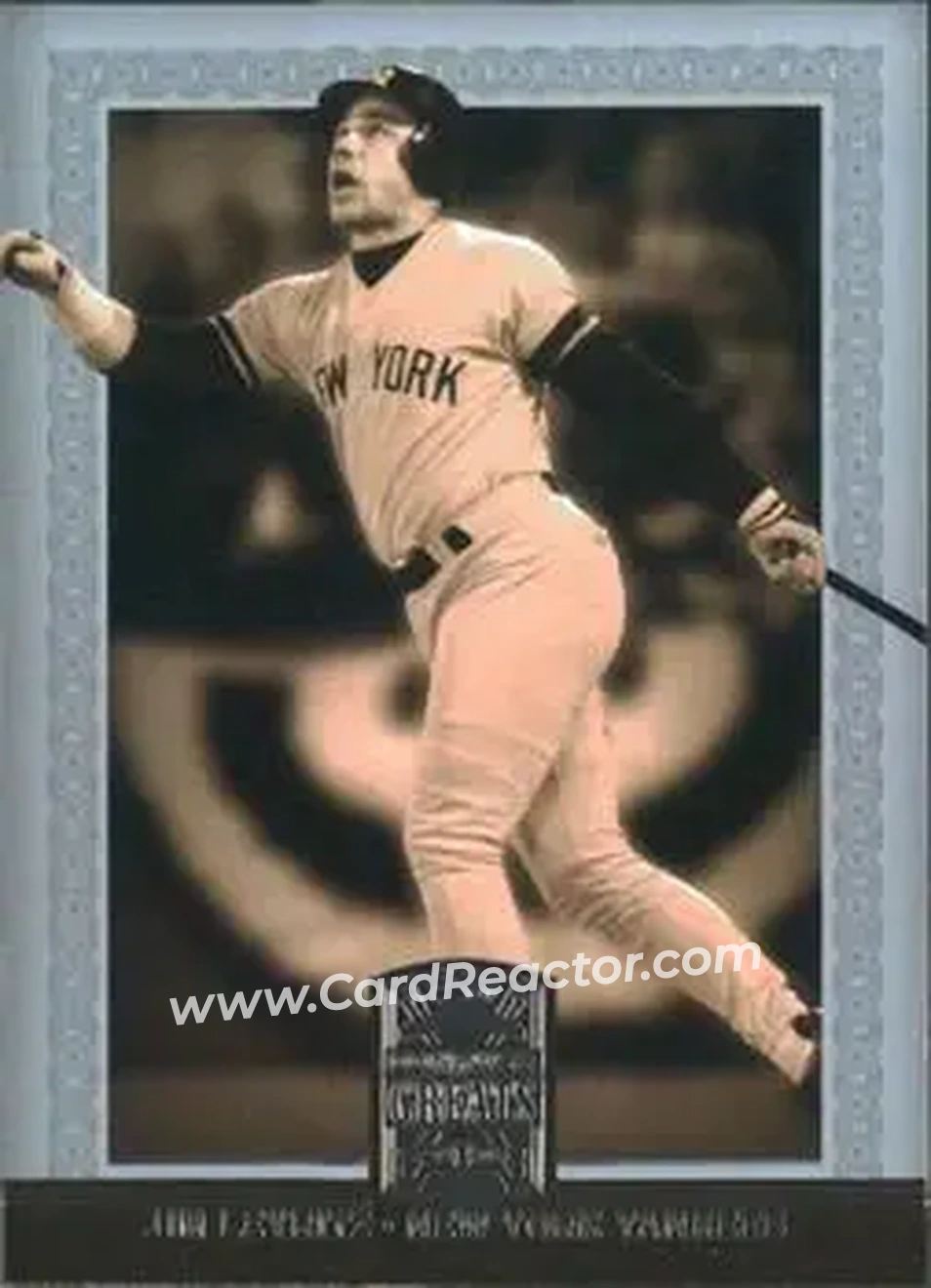 2005 Donruss Greats #41 - Jim Leyritz - New York Yankees - Front