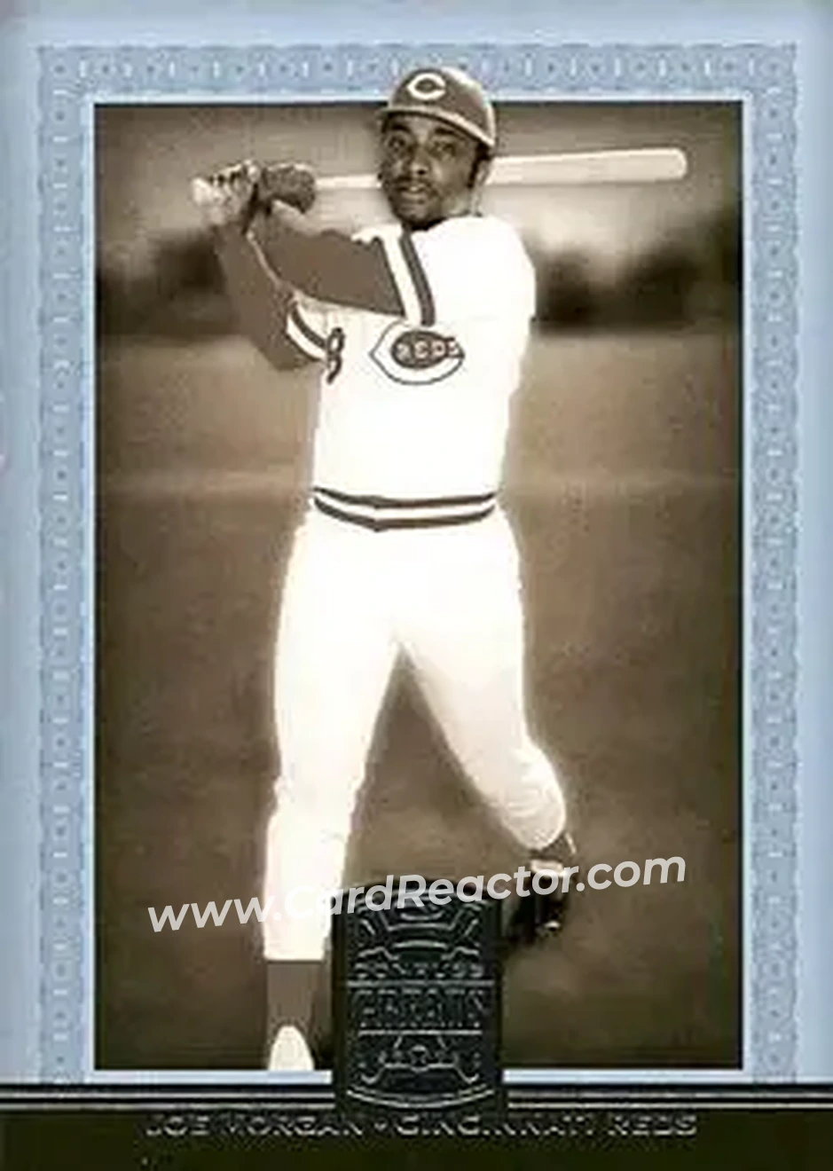 2005 Donruss Greats #42 - Joe Morgan - Cincinnati Reds - Front