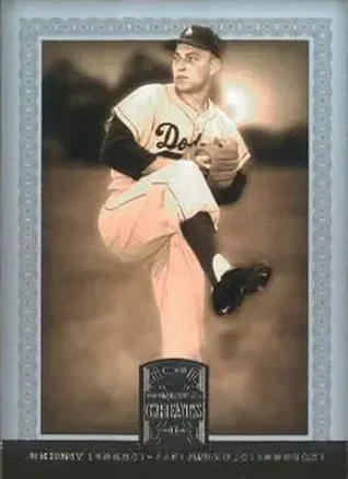 2005 Donruss Greats #45 - Johnny Podres - Los Angeles Dodgers