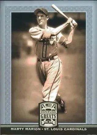 2005 Donruss Greats #56 - Marty Marion - St. Louis Cardinals