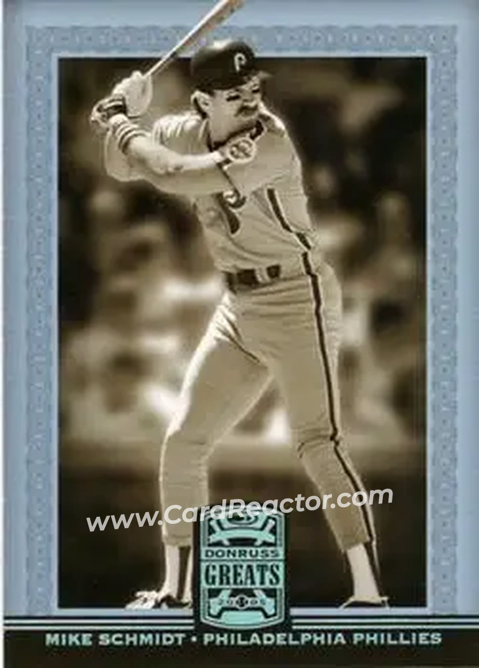 2005 Donruss Greats #59 - Mike Schmidt - Philadelphia Phillies - Front