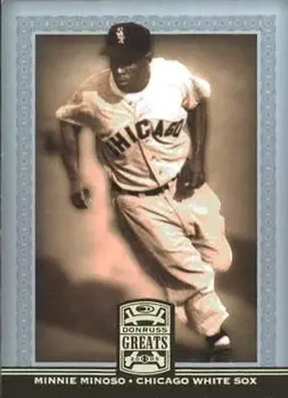 2005 Donruss Greats #60 - Minnie Minoso - Chicago White Sox
