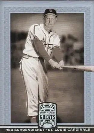 2005 Donruss Greats #67 - Al Schoendienst - St. Louis Cardinals