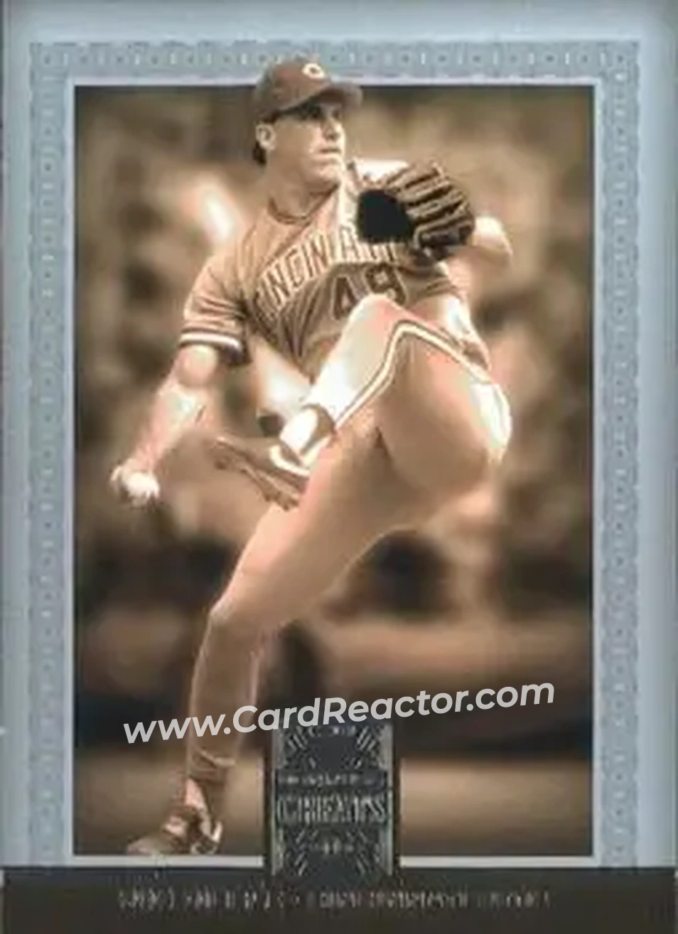 2005 Donruss Greats #69 - Rob Dibble - Cincinnati Reds - Front