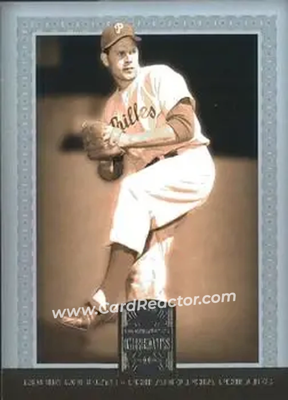 2005 Donruss Greats #70 - Robin Roberts - Philadelphia Phillies - Front